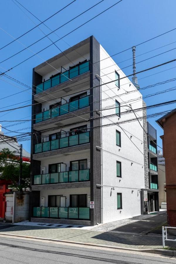 Asakusa Sky Stay Tiffany Blue Room Tokió Kültér fotó