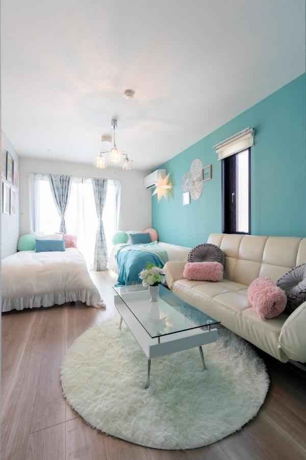 Asakusa Sky Stay Tiffany Blue Room Tokió Kültér fotó